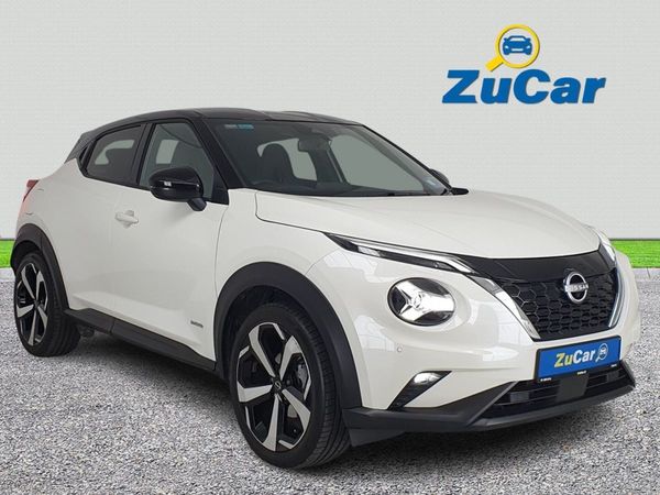Nissan Juke SUV, Petrol Hybrid, 2024, White