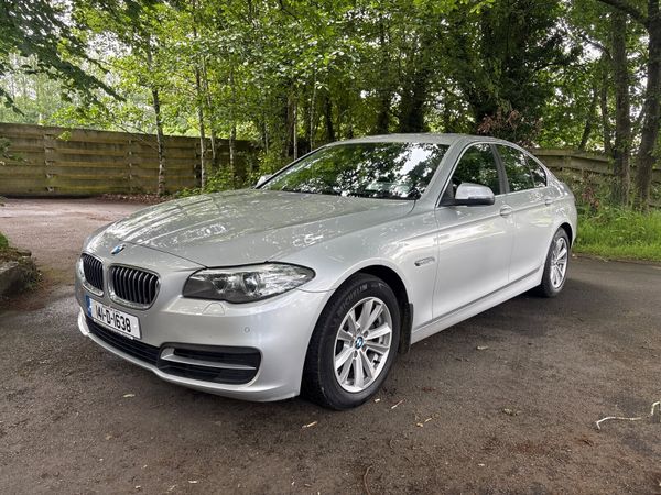 BMW 5-Series Saloon, Diesel, 2014, Silver