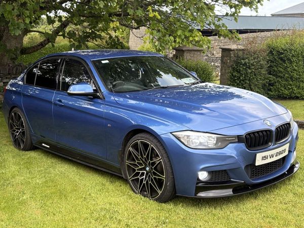 BMW 3-Series Saloon, Diesel, 2015, Blue