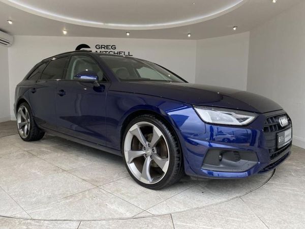 Audi A4 Estate, Diesel, 2021, Blue