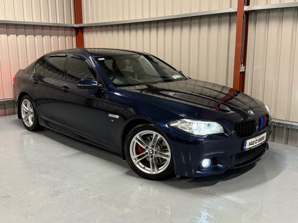 BMW 5-Series Saloon, Diesel, 2014, Blue