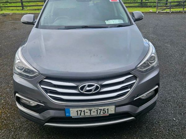 Hyundai Santa Fe SUV, Diesel, 2017, Grey