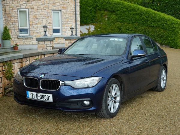 BMW 3-Series Saloon, Diesel, 2017, Blue