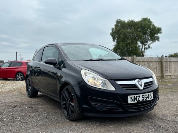 Vauxhall Corsa Hatchback, Petrol, 2009, Black