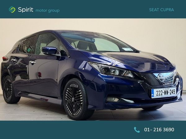 Nissan Leaf Hatchback, Electric, 2022, Blue