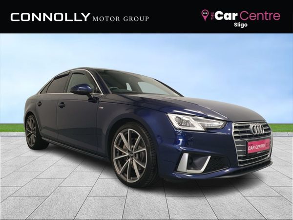 Audi A4 Saloon, Diesel, 2019, Blue