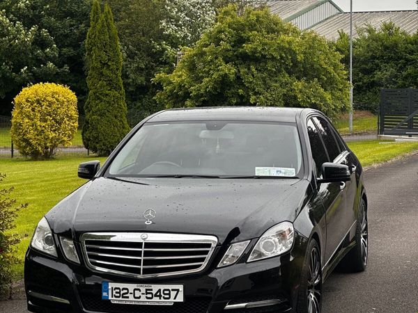 Mercedes-Benz E-Class Saloon, Diesel Hybrid, 2013, Black