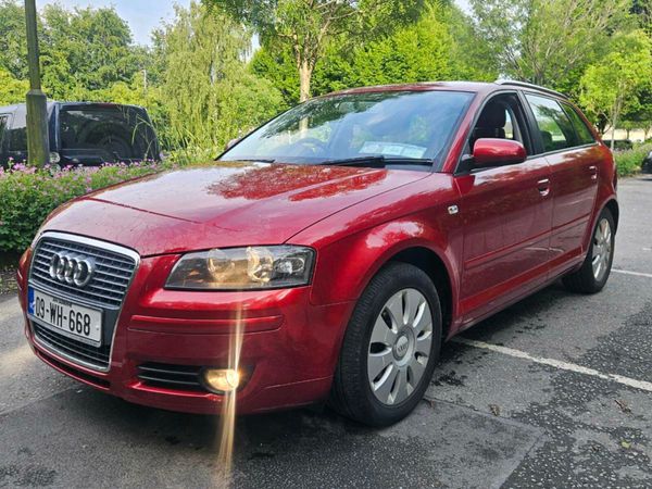 Audi A3 Hatchback, Petrol, 2009, Red