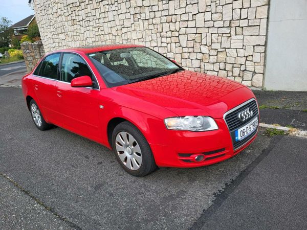 Audi A4 Saloon, Petrol, 2006, Red