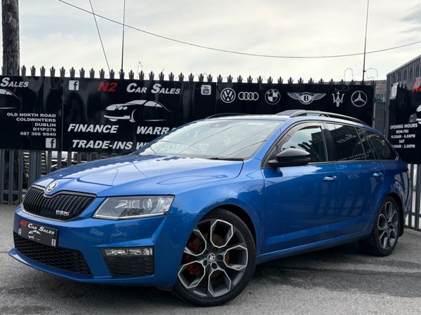 Skoda Octavia Estate, Diesel, 2017, Blue