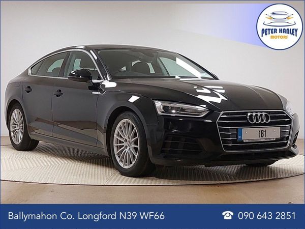 Audi A5 Hatchback, Diesel, 2018, Black