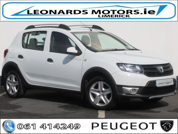 Dacia Sandero Stepway Hatchback, Petrol, 2015, White