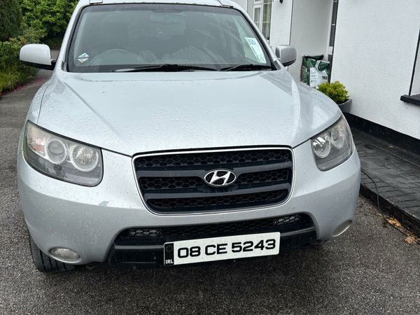 Hyundai Santa Fe SUV, Diesel, 2008, Silver