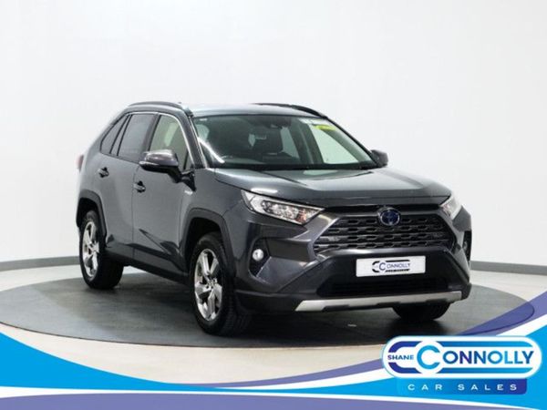 Toyota RAV4 SUV, Petrol Hybrid, 2020, Grey