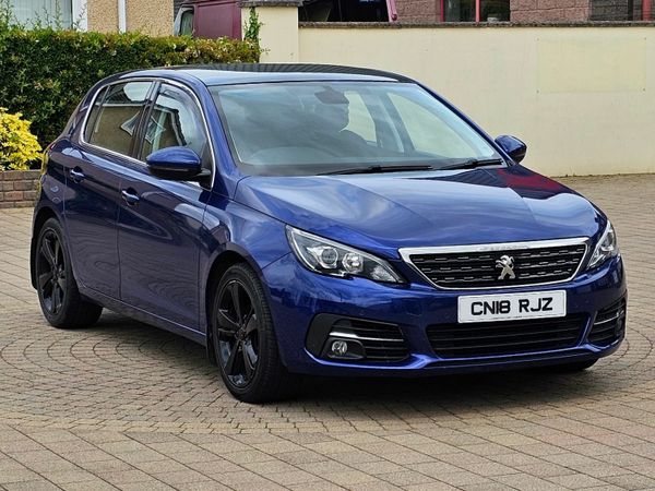 Peugeot 308 Hatchback, Petrol, 2018, Blue