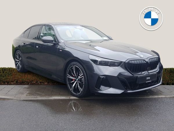 BMW 5-Series Saloon, Petrol Plug-in Hybrid, 2025, Grey