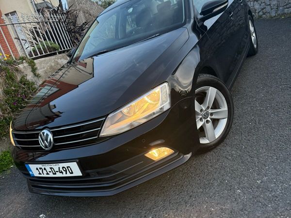 Volkswagen Jetta Saloon, Diesel, 2017, Black