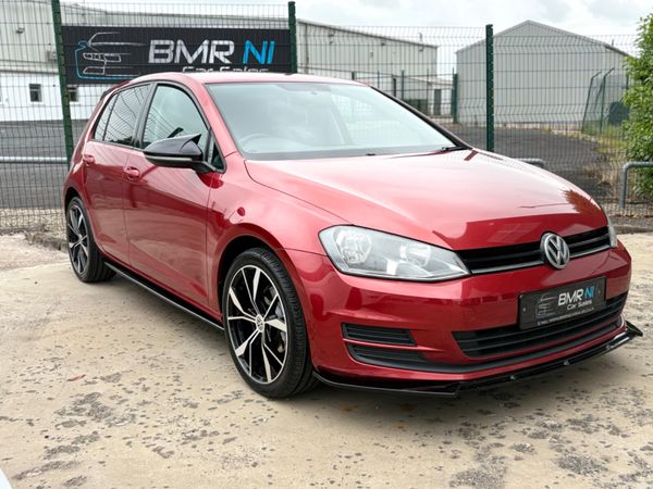Volkswagen Golf Hatchback, Diesel, 2014, Red