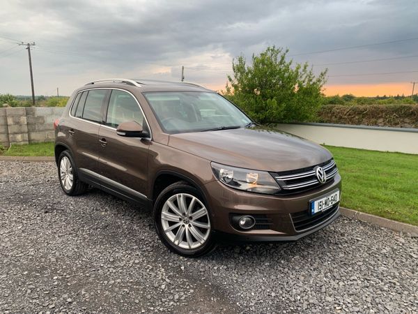 Volkswagen Tiguan SUV, Diesel, 2015, Brown