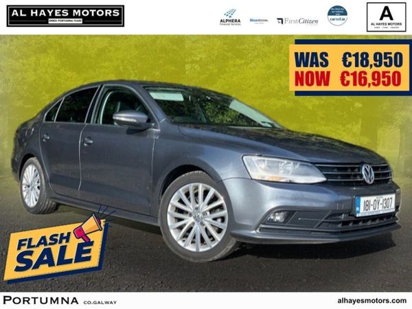 Volkswagen Jetta Saloon, Diesel, 2018, Grey