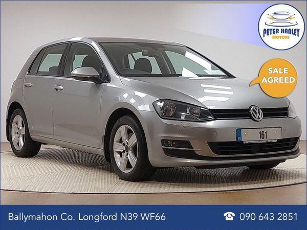 Volkswagen Golf Hatchback, Diesel, 2016, Silver