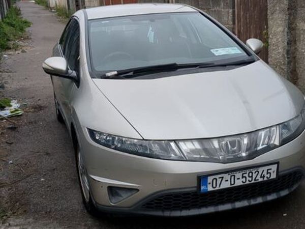 Honda Civic Hatchback, Petrol, 2007, Silver