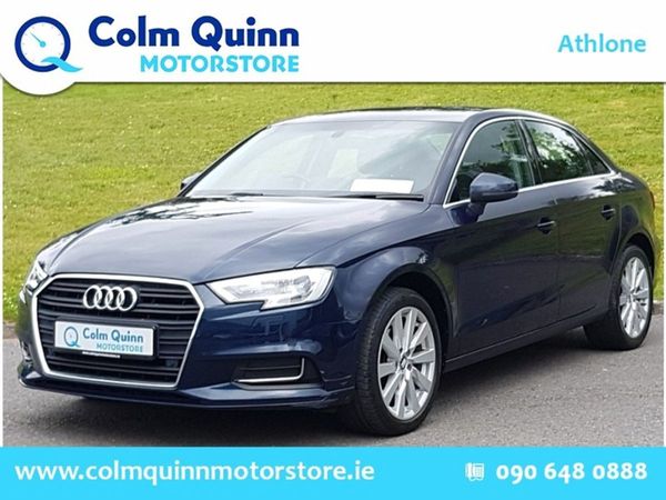 Audi A3 Saloon, Petrol, 2018, Blue