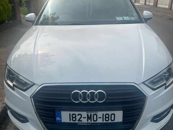 Audi A3 Saloon, Diesel, 2018, White