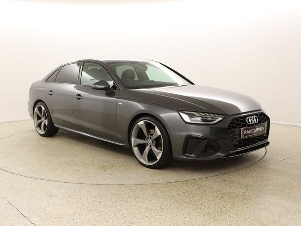 Audi A4 Saloon, Diesel Hybrid, 2021, Grey