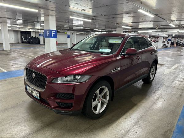 Jaguar F-Pace SUV, Diesel, 2017, Red