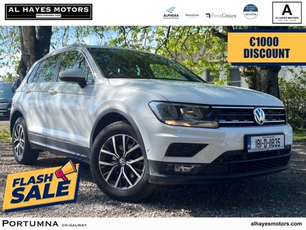 Volkswagen Tiguan SUV, Diesel, 2018, White