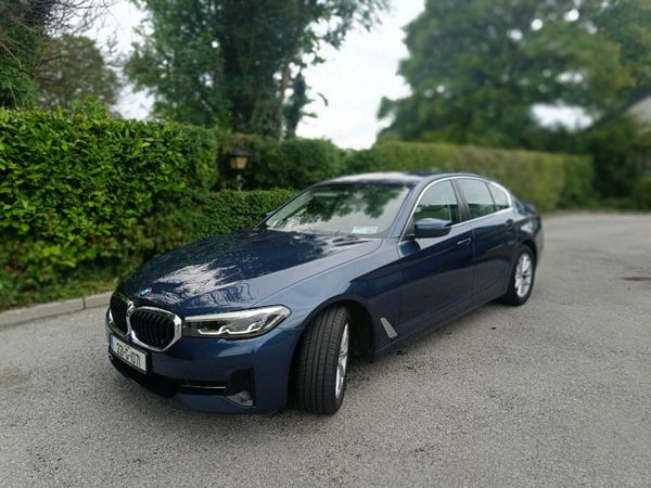 BMW 5-Series Saloon, Diesel, 2022, Blue