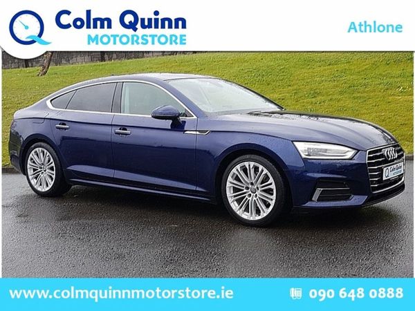Audi A5 Hatchback, Diesel, 2019, Blue