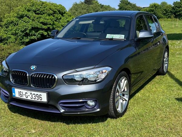 BMW 1-Series Hatchback, Diesel, 2016, Grey