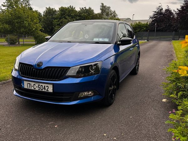 Skoda Fabia Hatchback, Petrol, 2017, Blue