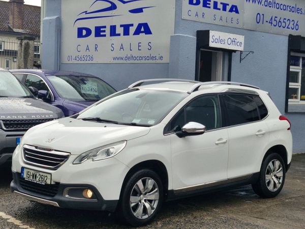Peugeot 2008 SUV, Petrol, 2015, White