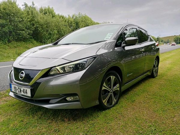 Nissan Leaf Hatchback, Electric, 2019, Grey