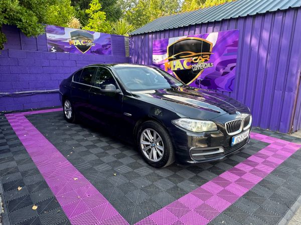 BMW 5-Series Saloon, Diesel, 2015, Black