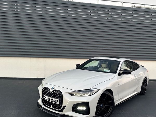 BMW 4-Series Coupe, Diesel, 2021, White