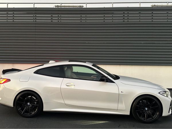 BMW 4-Series Coupe, Diesel, 2021, White