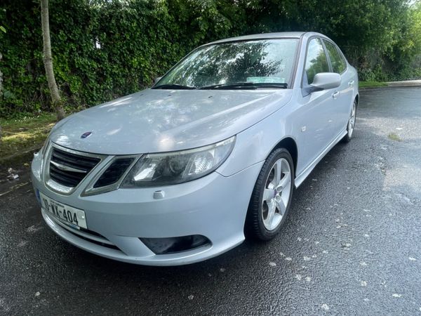 Saab 9-3 Saloon, Ethanol Petrol, 2010, Silver