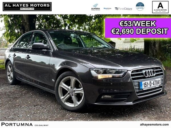 Audi A4 Saloon, Diesel, 2015, Grey