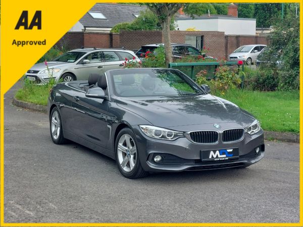 BMW 4-Series Convertible, Diesel, 2014, Grey