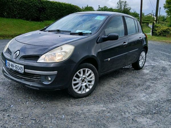 Renault Clio Hatchback, Diesel, 2008, Black