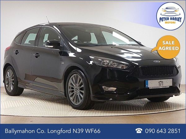 Ford Focus Hatchback, Diesel, 2017, Black