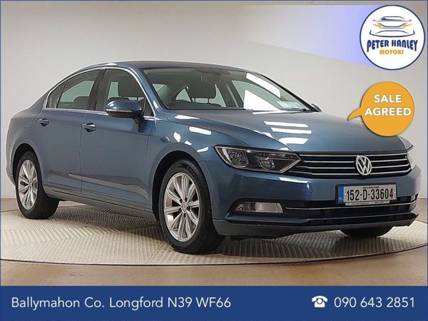 Volkswagen Passat Saloon, Diesel, 2015, Blue