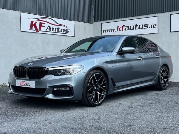 BMW 5-Series Saloon, Diesel, 2018, Blue