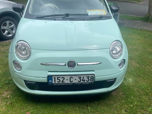 Fiat 500 Hatchback, Petrol, 2015, Green