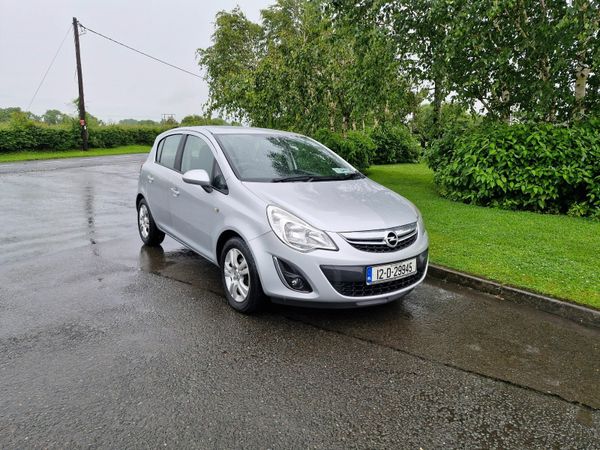 Opel Corsa Hatchback, Petrol, 2012, Silver