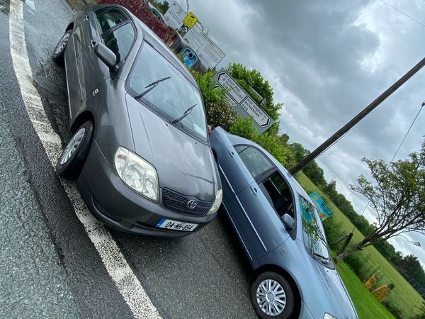 Toyota Corolla Saloon, Petrol, 2004, Grey